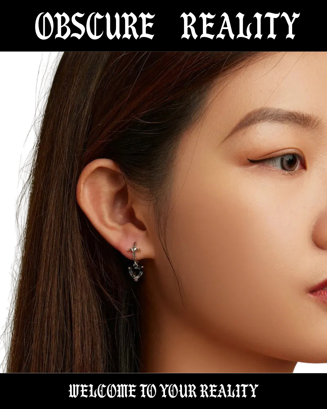 Shadowlit Crossdrop Earrings