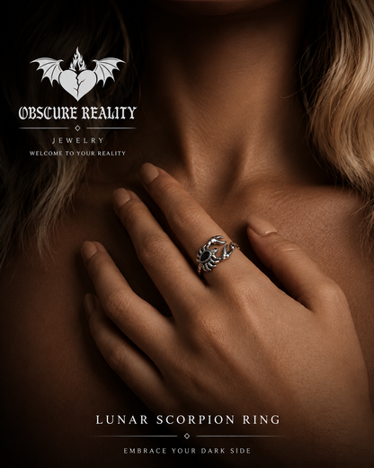 Lunar Scorpion Ring