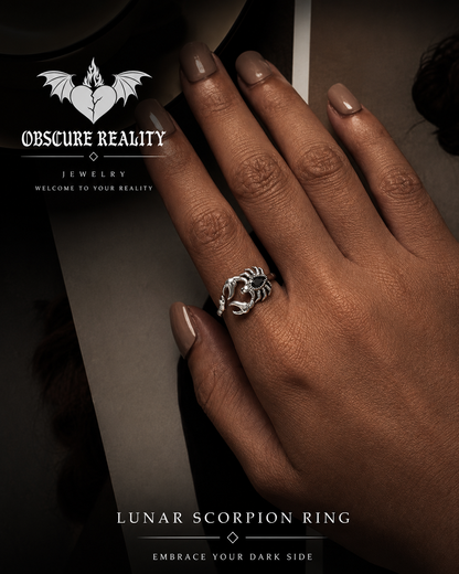 Lunar Scorpion Ring