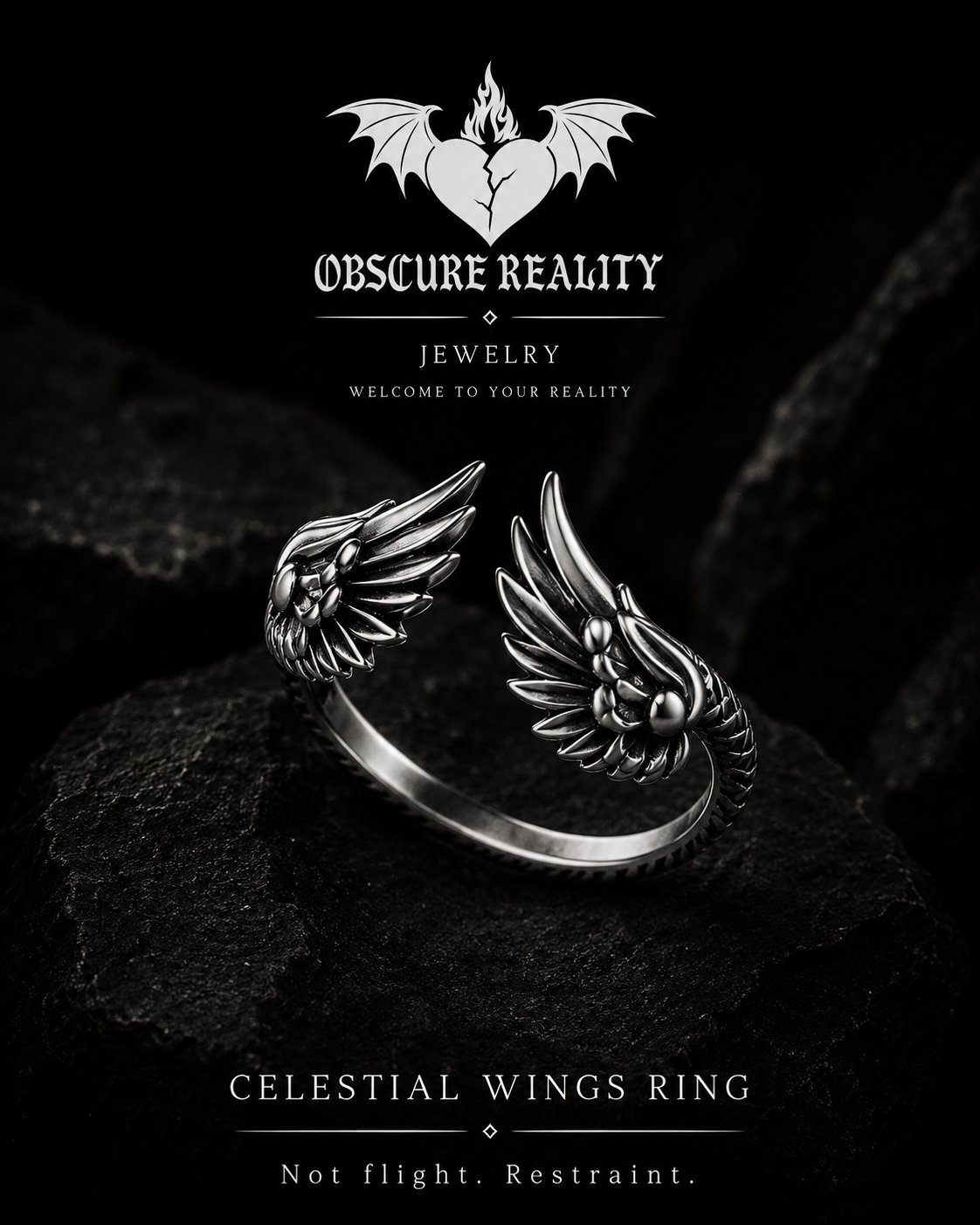 Celestial Wings Ring