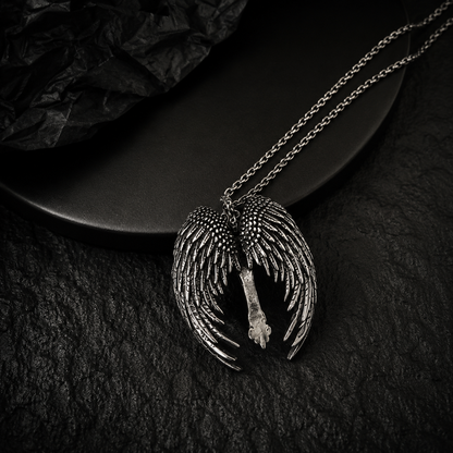 Falling Faith Cross Necklace