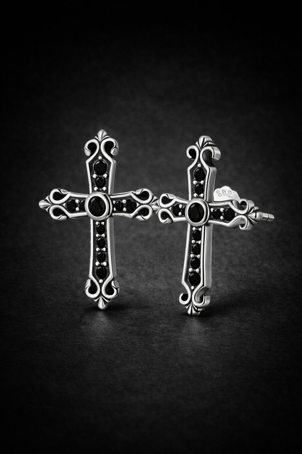 Vigil Cross Studs